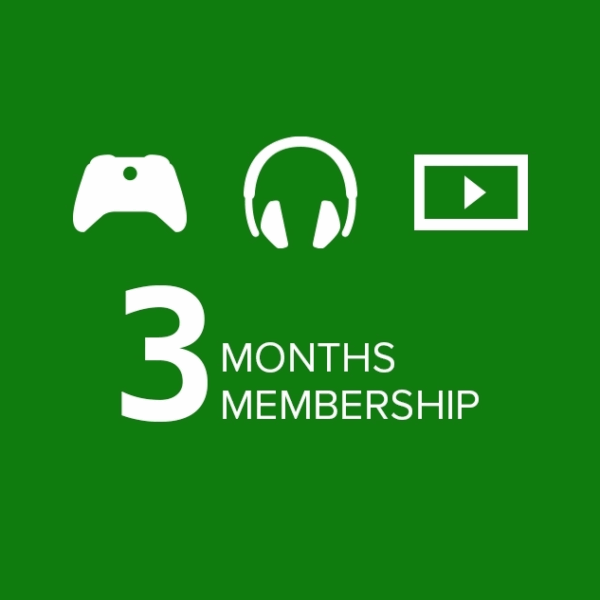 Xbox Live Gold 3 Months