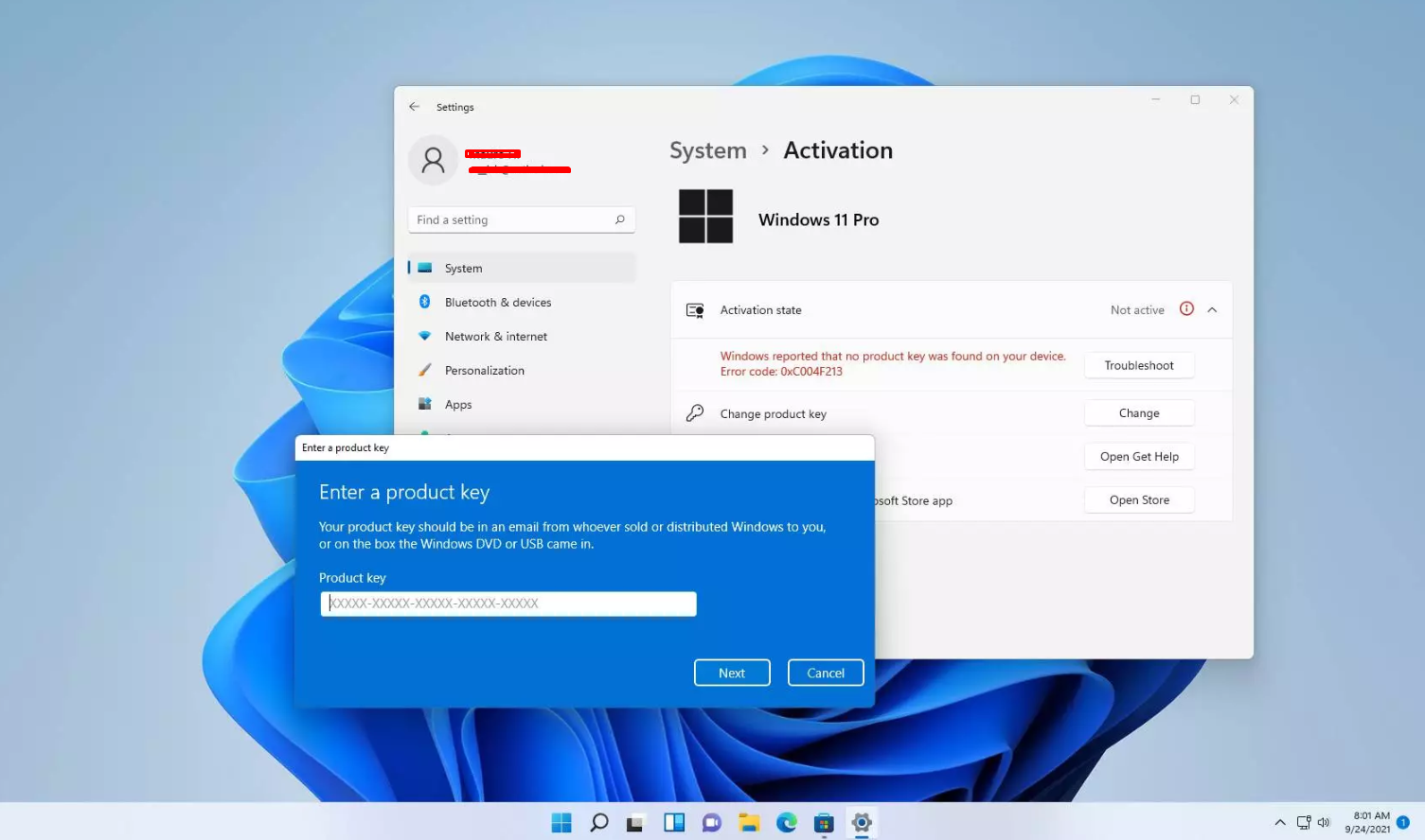Windows Activation