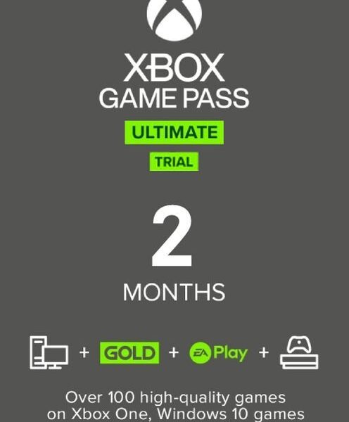 Xbox Game Pass Ultimate - 2 Months Trial