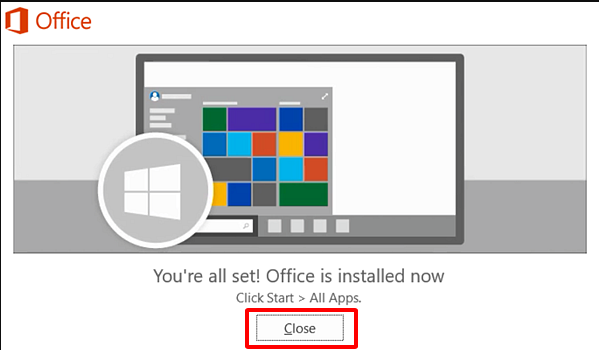 Office 2016 Installation 